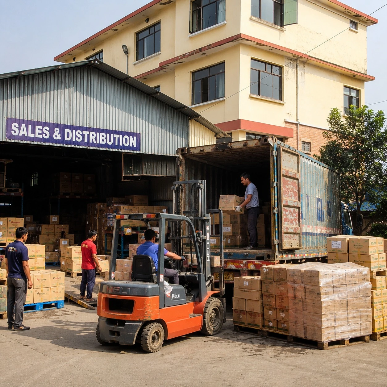 Sales force tracking Nepal — GPS visit logs and collection reports